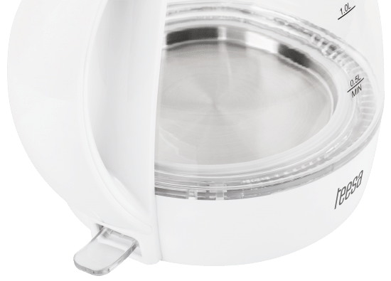TEESA CZAJNIK TSA-1511W 1,7L 2200W szklany biały