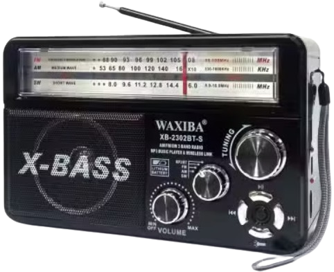 RADIO SIECIOWE Z AKUMULATOREM XB-2302BT-S