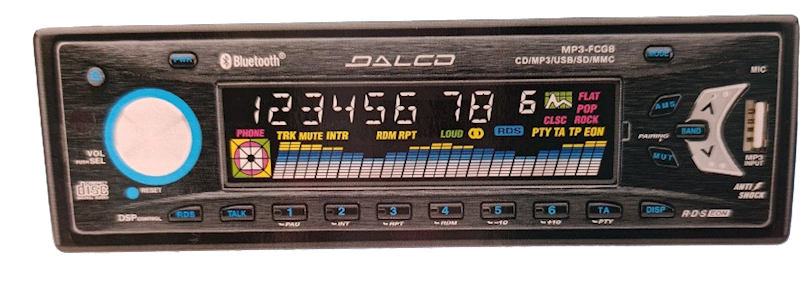 DALCO RADIO SAMOCHODOWE MP3 FCG-8 BT