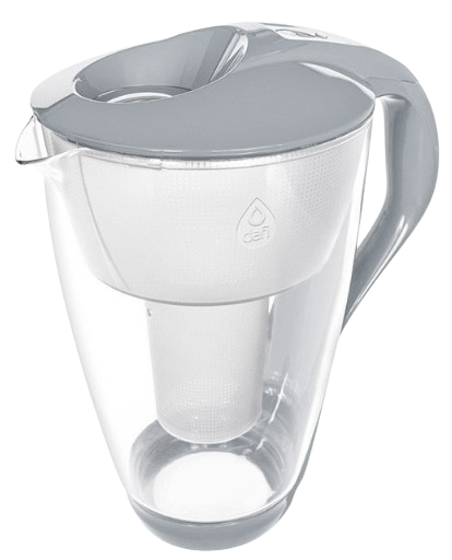 DAFI dzbanek CRYSTAL Classic LED 2L szklany szary