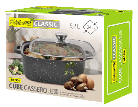 MAESTRO GARNEK Z POKRYWKĄ MR-2424 5,2L kwadratowy