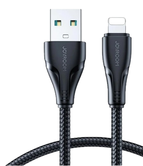 JOYROOM KABEL S-ULO12A11 USB-IPHONE 2,4A 2m czarny