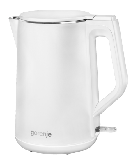 GORENJE CZAJNIK K-15DWW 1,5L 2200W biały, podwójna