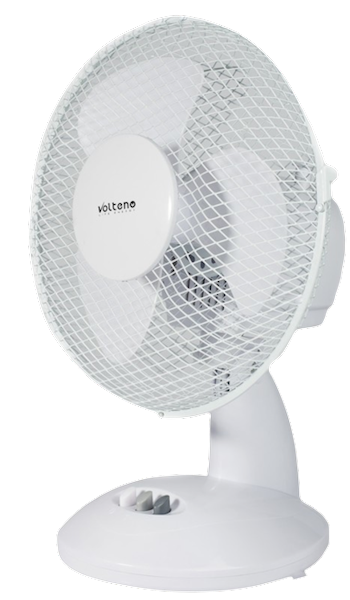 VOLTENO WENTYLATOR BIURKOWY VO-0020 23CM biały