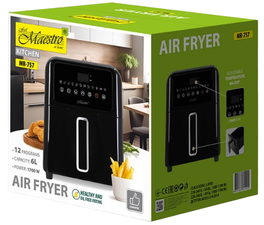 MAESTRO FRYTOWNICA MR-757 1700W 6L beztłuszczowa