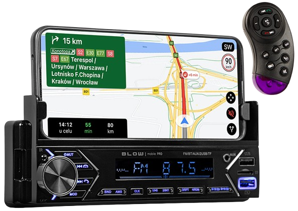 BLOW RADIO MOBILE PRO 1DIN SMART uchwyt 78-346