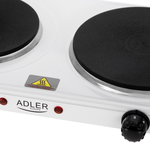 ADLER KUCHENKA ELEKTRYCZNA AD-6520 2-PŁYTOWA