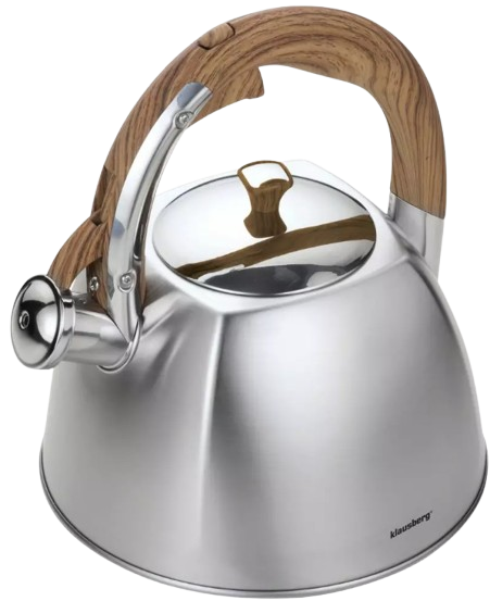 KLAUSBERG CZAJNIK KB-7193 3L INOX drewniana rączka
