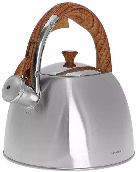 KLAUSBERG CZAJNIK KB-7193 3L INOX drewniana rączka
