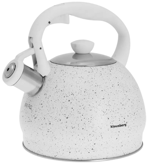 KLAUSBERG CZAJNIK KB-7319 2L biały marmurek