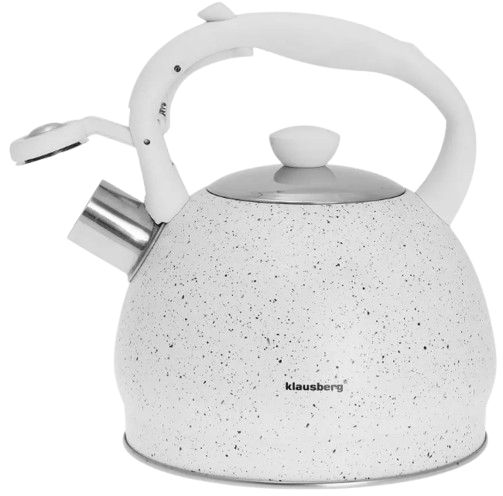 KLAUSBERG CZAJNIK KB-7319 2L biały marmurek