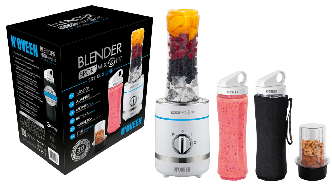 NOVEEN BLENDER PERSONALNY SPORT FIT&MIX SB-1100 bi