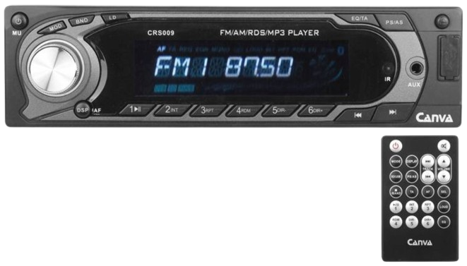 CANVA RADIO SAMOCHODOWE CRS-009