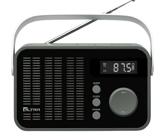 ELTRA RADIO OLIWIA LCD czarno-szara