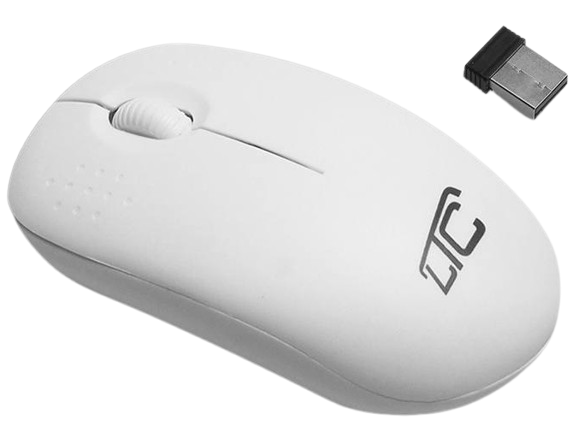 LTC MYSZ BEZPRZEWODOWA KM-301B BIAŁA