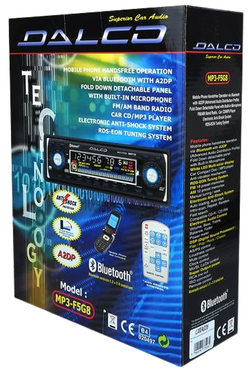 DALCO RADIO SAMOCHODOWE MP3-F5G8