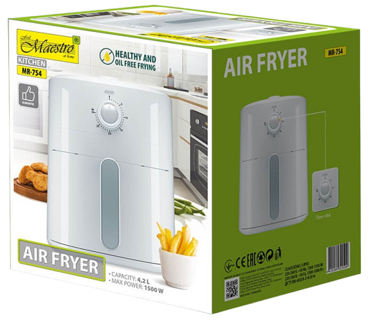 MAESTRO FRYTOWNICA MR-754 1500W 4,2L beztłuszczowa