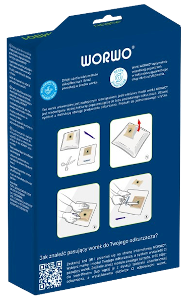 WORWO WORKI UNIWERSALNE WOMB-01 12 kpl = 48 szt