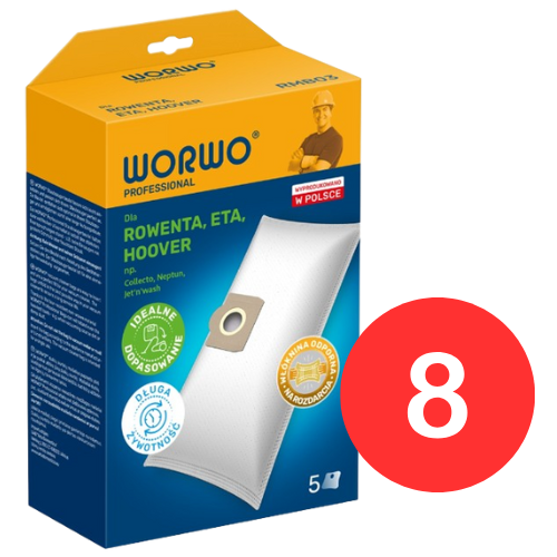 WORWO WORKI ROWENTA RMB-03 8 kpl = 40 szt