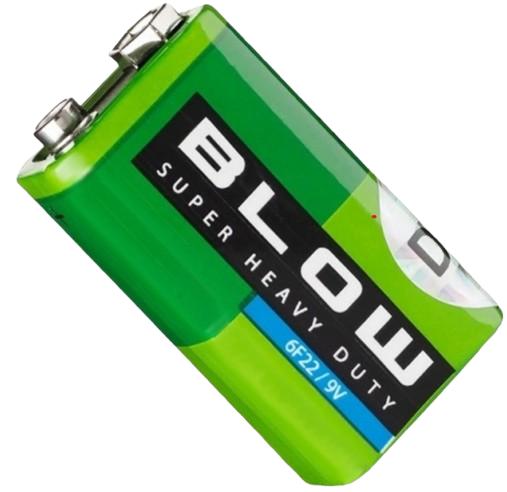 BLOW BATERIA 9V 6F22 folia #82-570