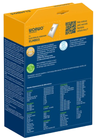 WORWO WORKI ELECTROLUX ELMB-03 E-26 1 kpl = 5 szt