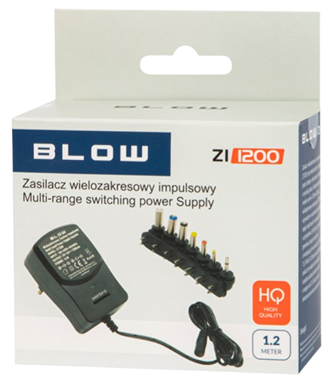 ZASILACZ UNIWERSALNY REGULOWANY1200mA ZI-1200