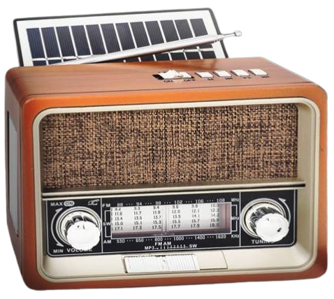 LTC RADIO PRZENOŚNE Z SOLAREM NETTA 103-UBT