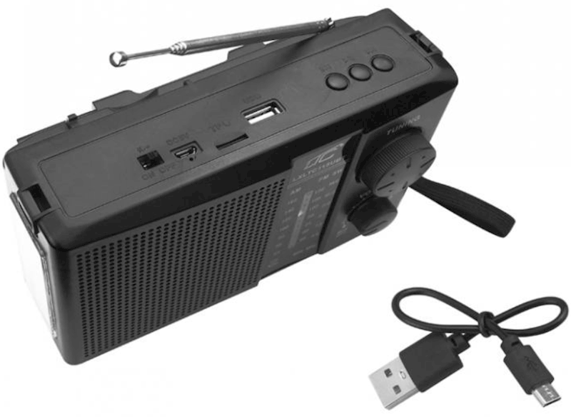NER RADIO PRZENOŚNE Z SOLAREM LTC-115UBT