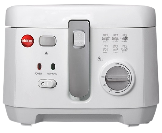 ELDOM FRYTOWNICA FR-18B 1800W 2,5L wyj zbior biała
