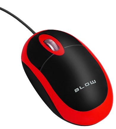BLOW MYSZ OPTYCZNA MP-20 USB czarno-czerwona