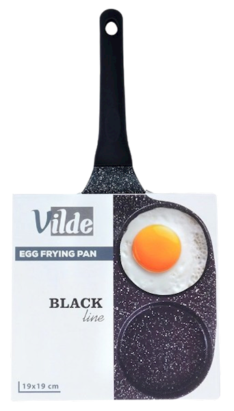 VILDE PATELNIA BLACK DO 4 JAJEK 19cm 199009/199054