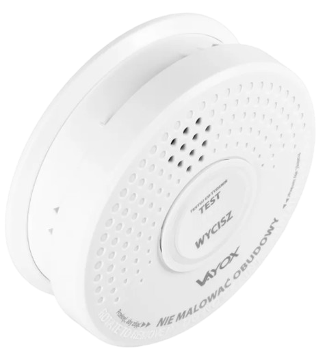 VAYOX DETEKTOR CZUJNIK DYMU VA-0413 9V