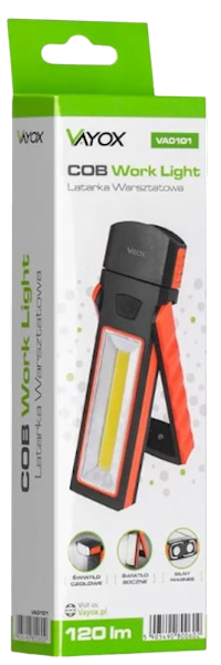VAYOX LATARKA WARSZTATOWA VA-0101 120lm 4xAAA
