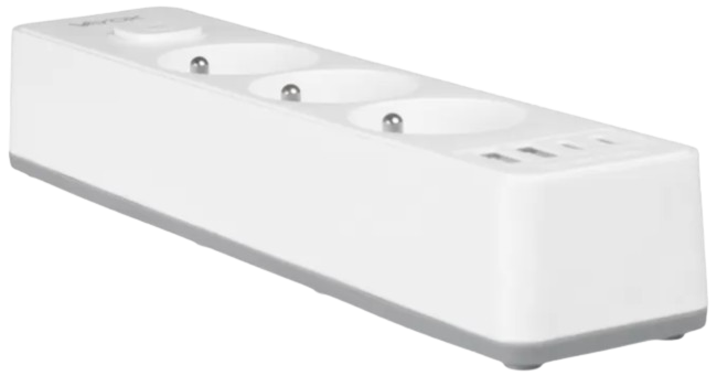 VAYOX PRZEDŁUŻACZ 3GN+0 VA-0382-1,5M 2xUSB 2xUSB-C