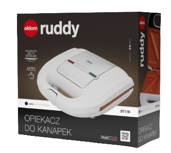 ELDOM OPIEKACZ ST-11B RUDDY ceramiczny biały