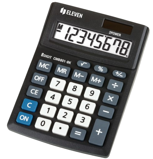 ELEVEN KALKULATOR CMB-801-BK