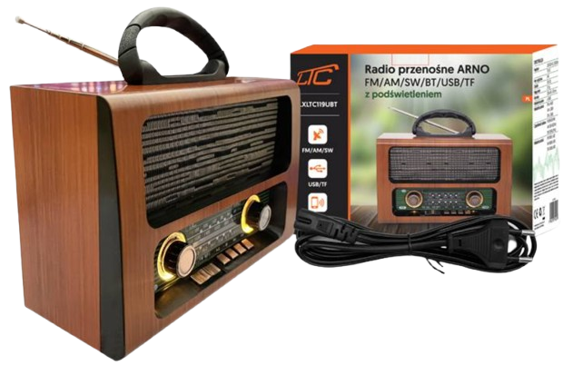 LTC RADIO PRZENOŚNE ARNO 119 UBT