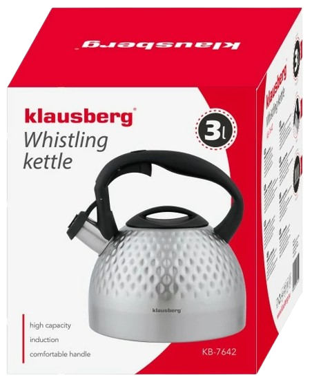 KLAUSBERG CZAJNIK KB-7642 3L INOX