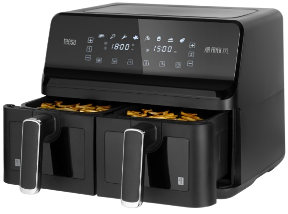 TEESA FRYTOWNICA TSA-8089 2700W 2x4L okna, beztłuszczowa
