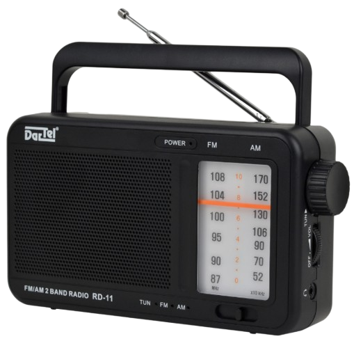 DARTEL RADIO RD-11 czarne