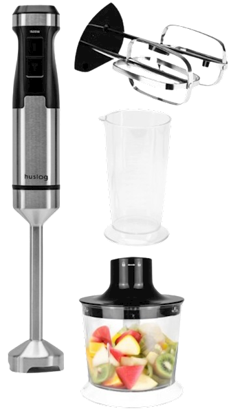 HUSLOG BLENDER RĘCZNY HUS-1048 1500W 3W1 