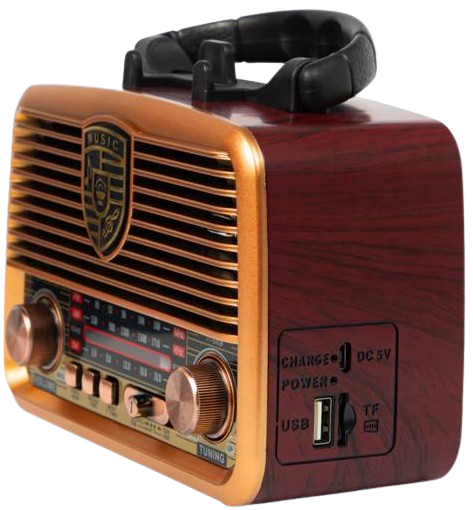 RADIO PRZENOŚNE SOLARNE BLUETOOTH RXBT-1110SP/SG