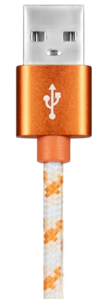 VAYOX KABEL USB-micro USB 1,5m VA-0145 pomarańcz