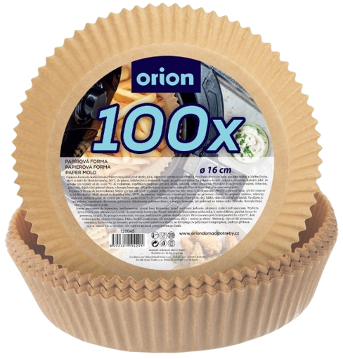 WKŁAD FRYTOWNICY papier okrągłe 100x16cm OR-120045