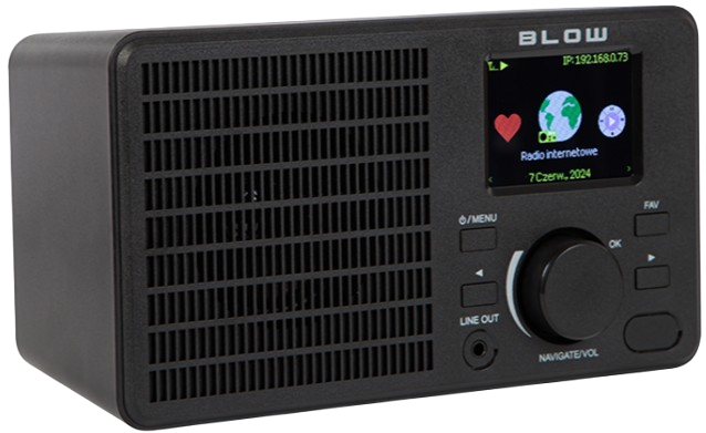 BLOW RADIO PRZENOŚNE INTERNETOWE RI1 77-590