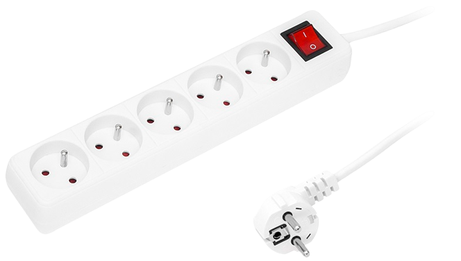 BLOW PRZEDŁUŻACZ PR-570WSP 5m 5gn włącz 98-739 bi