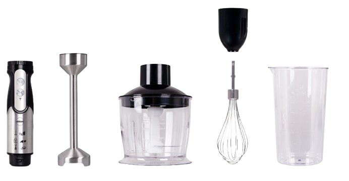 ELDOM BLENDER BL-250 1200W rozdr trzep kubek INOX