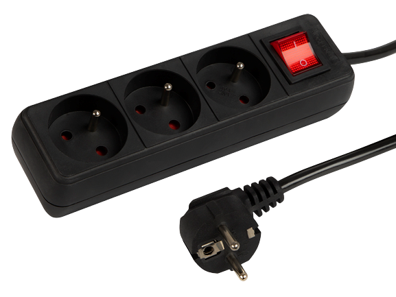 BLOW PRZEDŁUŻACZ PR-370WSP 3m 3gn WŁ. 98-746 czarn