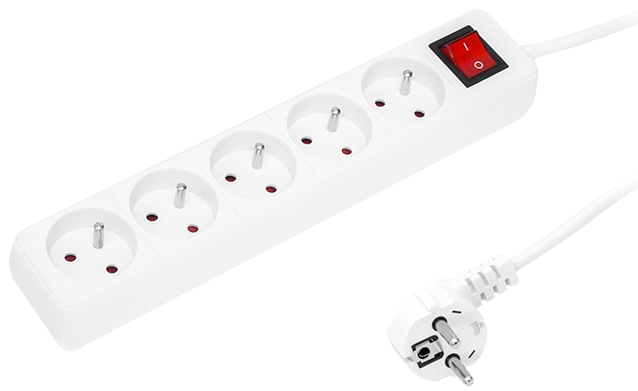 BLOW PRZEDŁUŻACZ PR-570WSP 1,5m 5gn WŁ. 98-737 bia