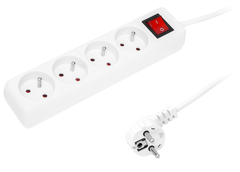 BLOW PRZEDŁUŻACZ PR-470WSP 3,0m 4gn WŁ. 98-735 bia